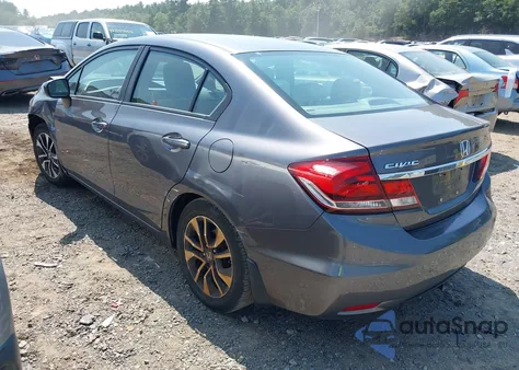 2014 Honda Civic Ex z USA, uszkodzony, nr VIN 19XFB2F87EE246152